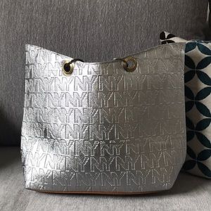 NWOT Metallic Tote